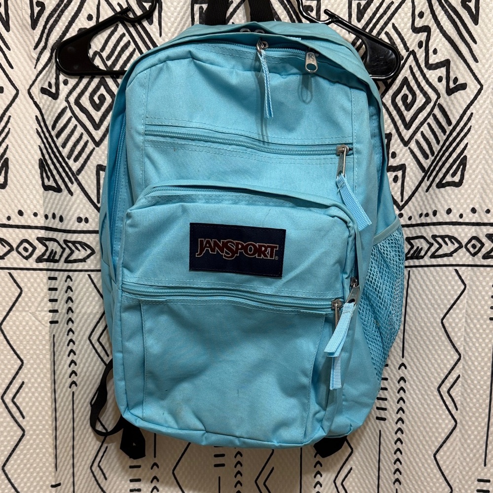 JanSport Light Blue Backpack for Men